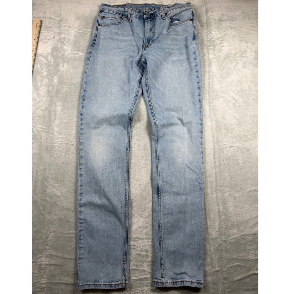 Levi's 511 Men's Jeans 32x34 Slim Fit Light Wash Blue Denim Classic